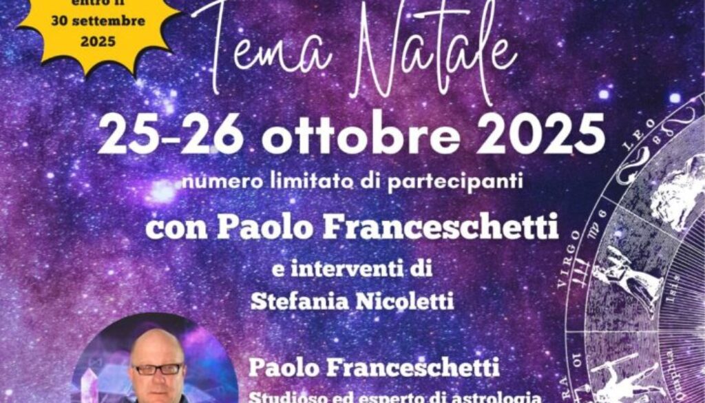 corso-astrologia-previsionale-paolo-franceschetti-san-dona-di-piave-25-26-ottobre-2025