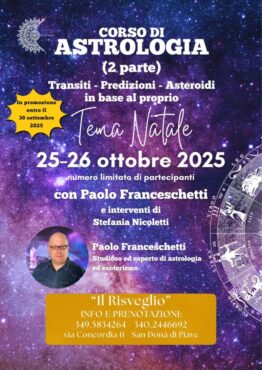 corso-astrologia-previsionale-paolo-franceschetti-san-dona-di-piave-25-26-ottobre-2025