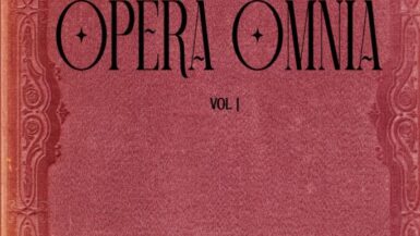 opera omnia vol I