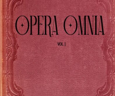 opera omnia vol I
